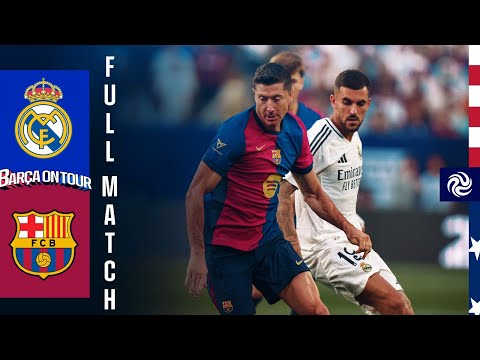 FULL MATCH | FC BARCELONA vs REAL MADRID | USA TOUR 2024 💙❤️