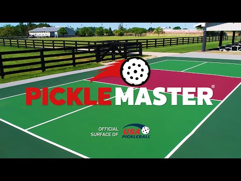 How To Paint A Pickleball Court | PickleMaster Surfacing System
