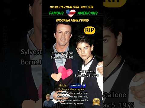 Sylvester Stallone and His Son: A Hollywood Icon’s Legacy That Inspired Millions Across America