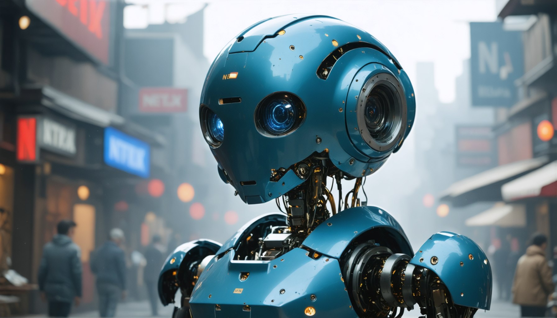 Unveiling Netflix’s Bold Fusion of Robots and 90s Nostalgia